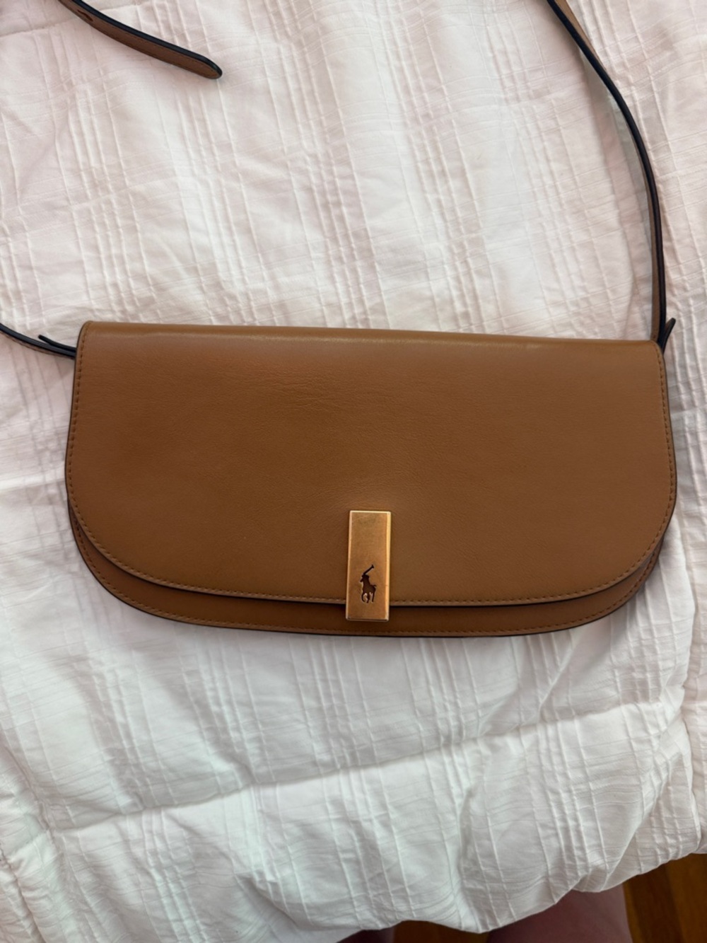 Polo Ralph Lauren Polo ID Convertible Leather Clutch - Picture 2 of 7